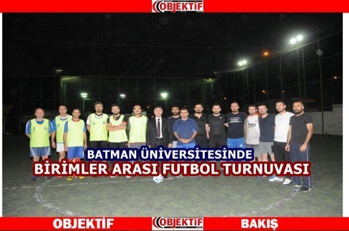 Üniversitede futbol turnuvası başlıyor