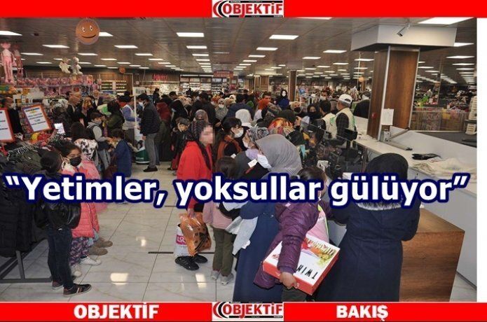 400 çocuk giydirildi