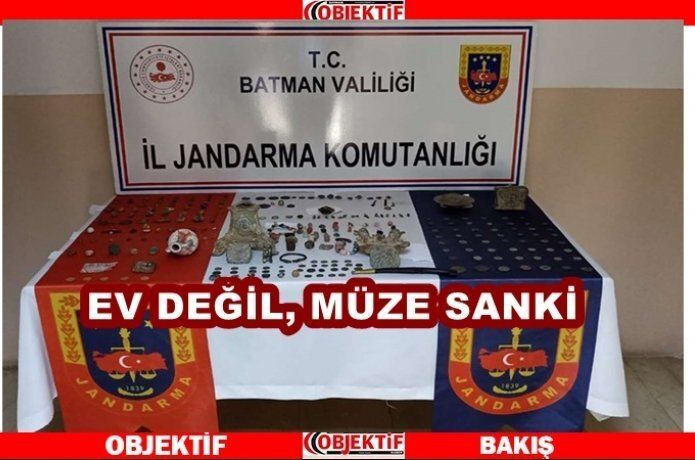 316 eser ele geçirildi
