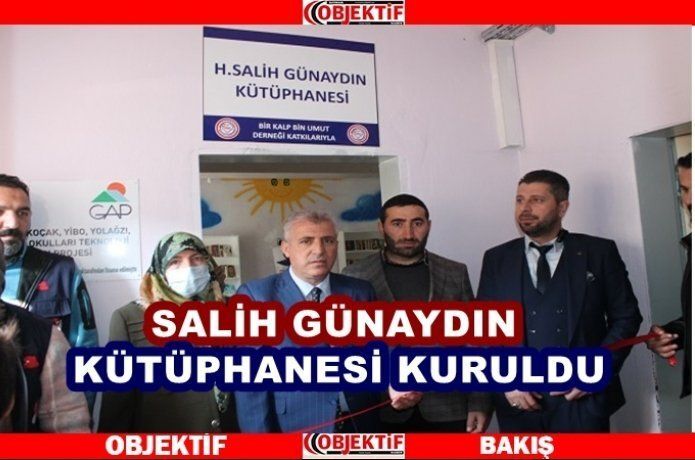Salih Günaydın’ın kütüphanesi