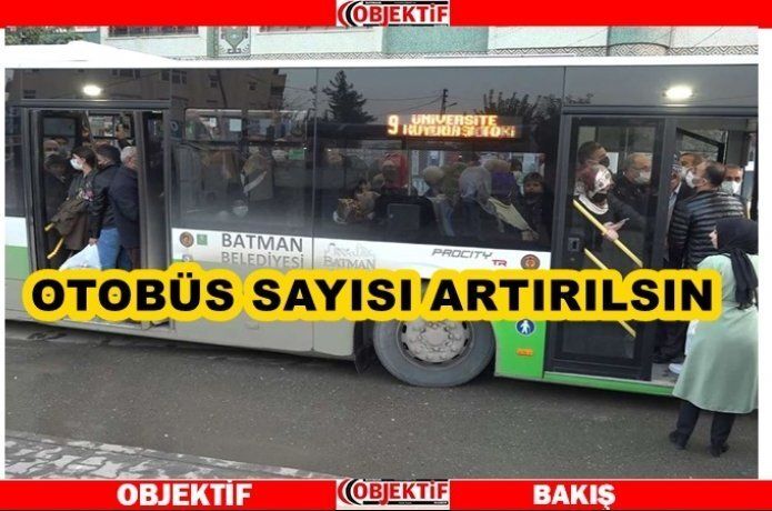 Otobüsler yetersiz