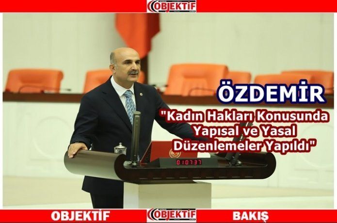 Özdemir "kadınlar fedekarlığın sembolüdür"