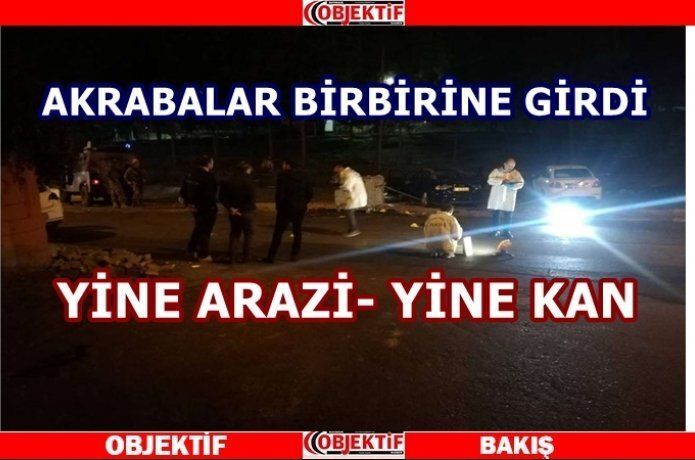 Akrabalar arasında çıkan silahlı kavgada 3 yaralı