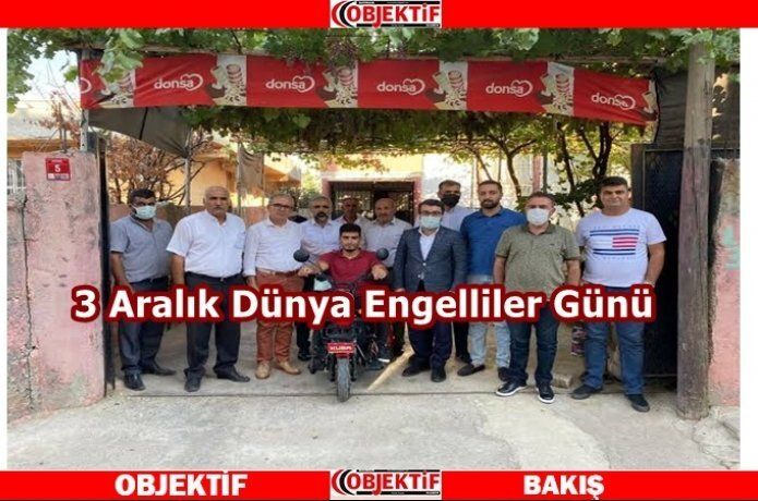 Gür'den dünya engelliler günümesajı