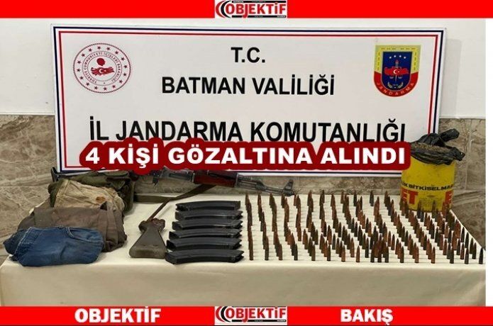 Silah ve uyuşturucu ele geçirildi