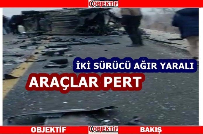 Bismil yakınlarında kaza iki yaralı