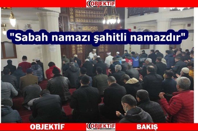 Sabah namazında buluştular