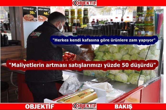 Çiğköfte satışlarıda zamlardan etkilendi