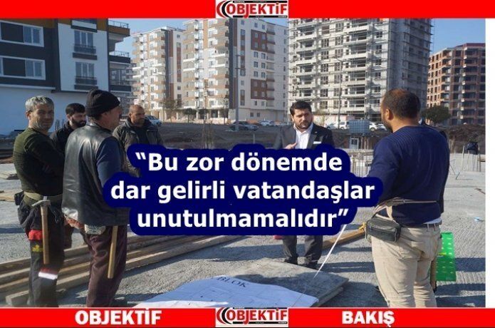 İnşaat işçileri de dertli