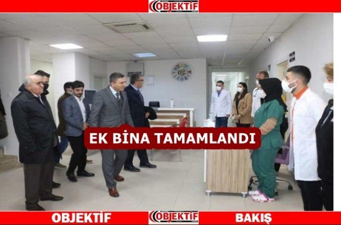 Yeni ek binada ücretsiz sağlık hizmeti
