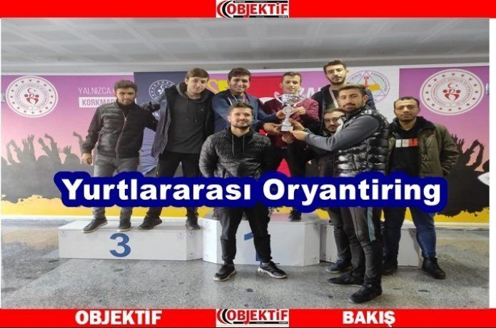 Öğrenciler oryantiringte yarıştı