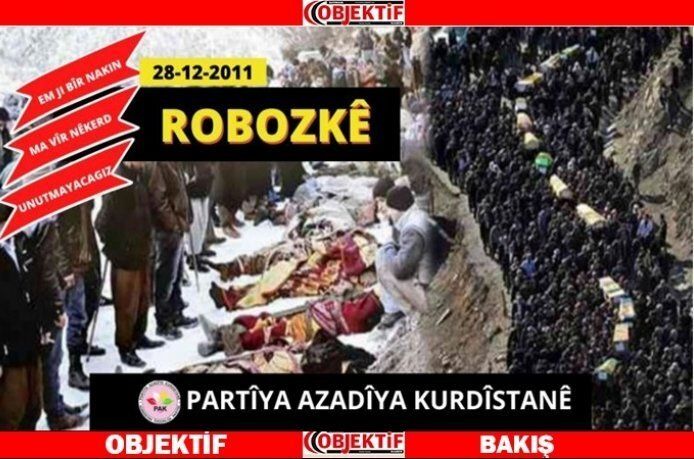 ‘Roboski’yi unutmadık, unutmayacağız’