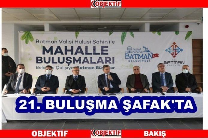 Vali Şahin Şafak mahallesindeydi
