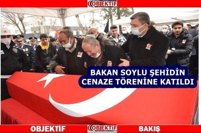 Şehit kanat için hüzünlü tören
