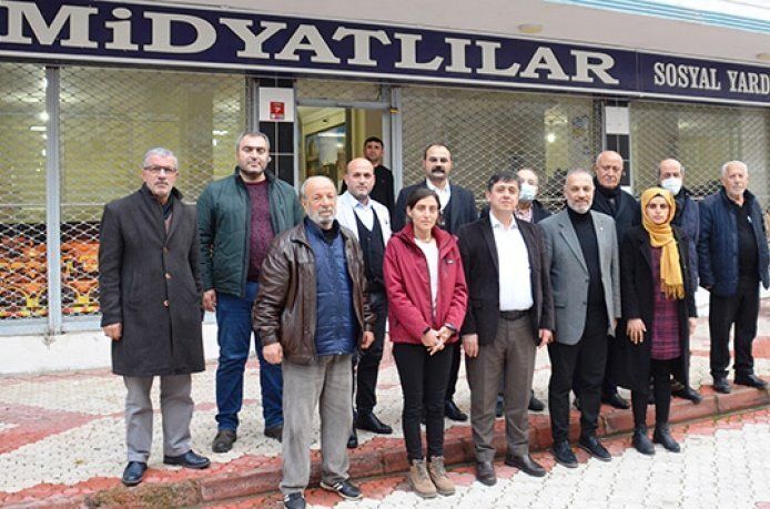Midyatlılar Derneğine ziyaret