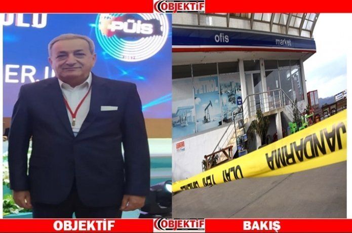 Benzinlik cinayetine tepki