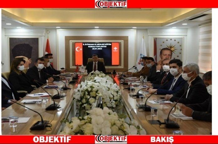 Mesleki eğitim kurulu toplantısı yapıldı