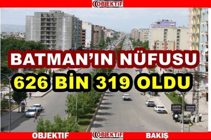 Batman nüfusu arttı