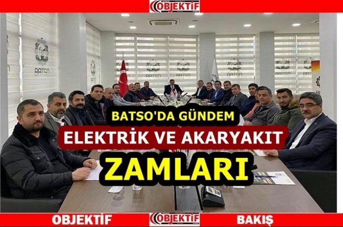 BATSO'da meclis toplantısı