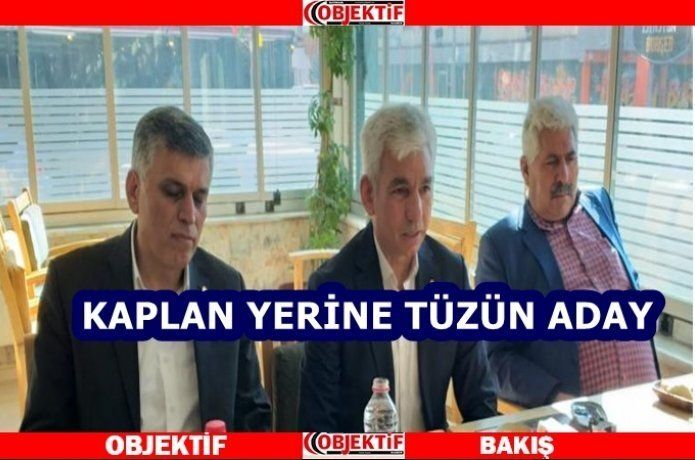 Tüzün Başkan adaylığını açıkladı