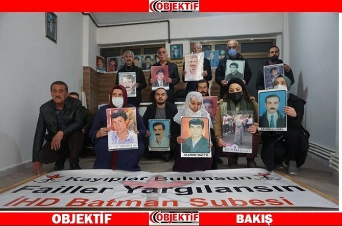 İHD 517. Eylemde kayıpları sordu