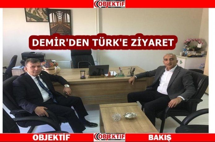 Başkan Demir’den Doç. Dr. Türk’e ziyaret