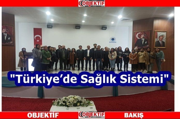 Pamukçu, konferans verdi