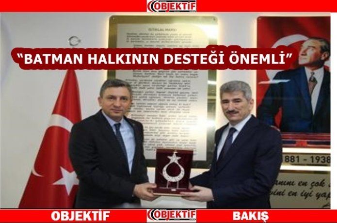 İnce "Batman halkına teşekkür ediyoruz"
