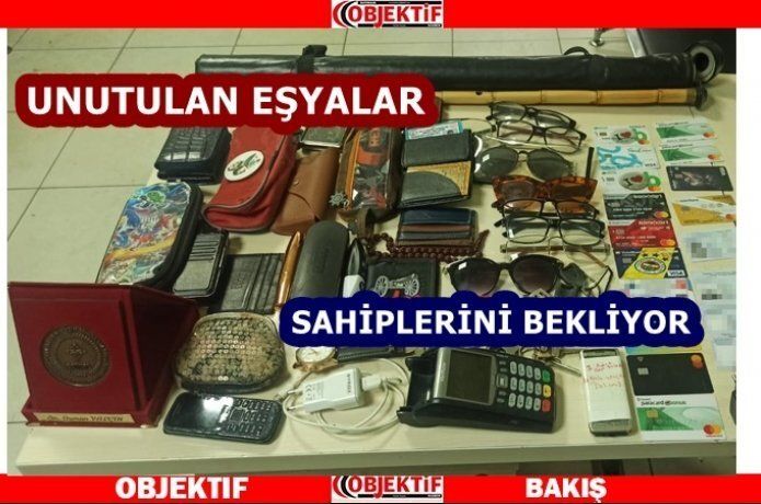 Unutulan eşyalar