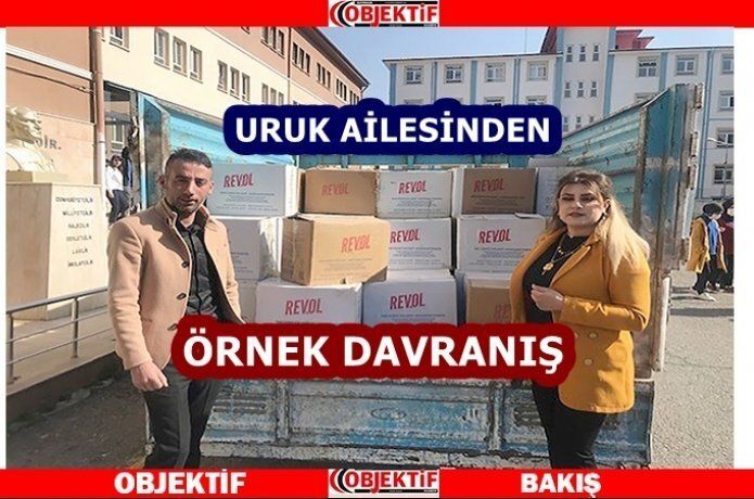 50 okula 40 bin adet dezenfektan