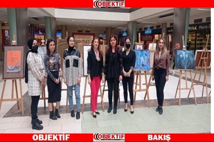 Resim sergisine büyük ilgi