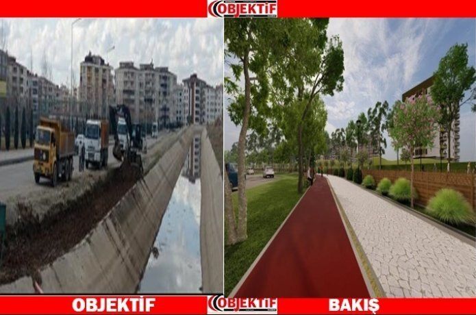 Yürüyüş yolları çalışmaları başladı