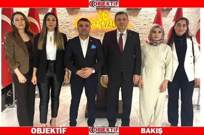 Yeşilay heyeti, Vali’nin konuğuydu