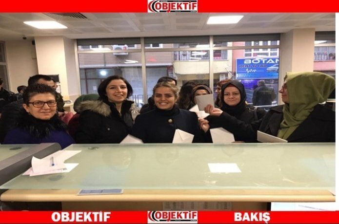Tutuklu kadınlara kart gönderdiler