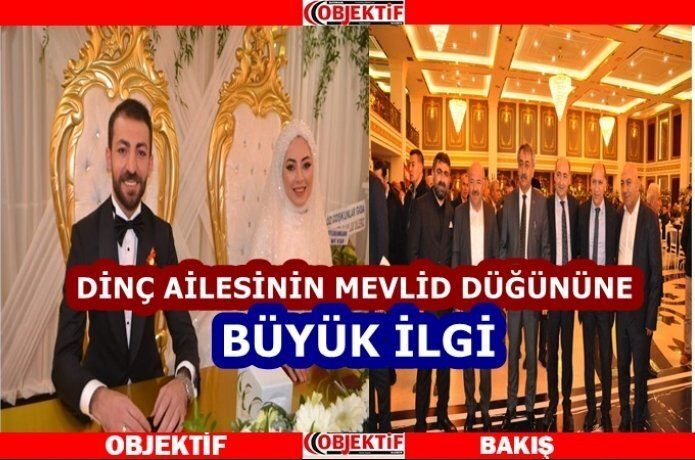 Dinç ailesinin mutlu günü