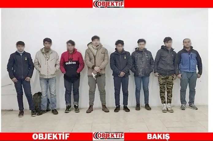 8 göçmen yakalandı