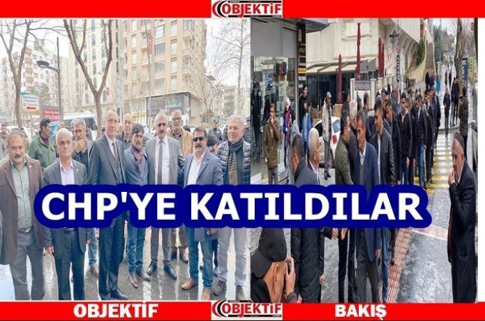 CHP’ye katılım