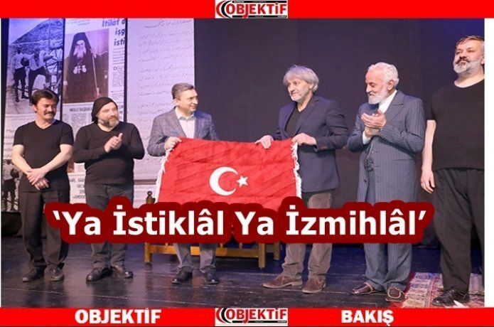 İstiklâl Marşının 101. Yılında 101. Tiyatro Batman’da sahne aldı