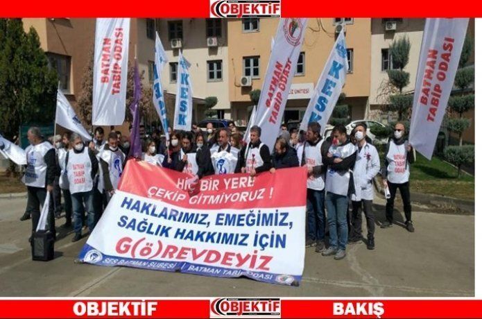 "Emeğimiz için grevdeyiz"