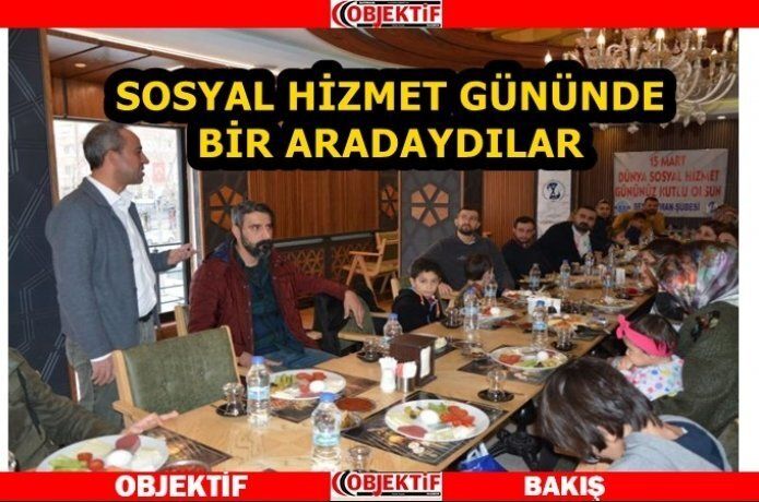 Sosyal hizmet gününü etkinliği