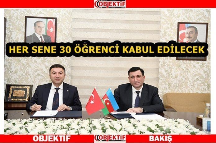 Azerbaycan ile iş birliği protokolü imzalandı