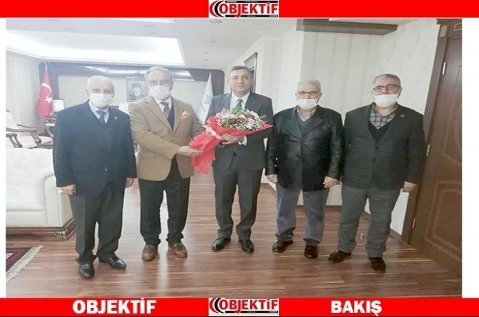 Emeklilerden Vali Şahin’e ziyaret