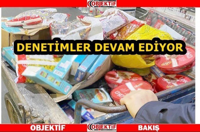 Tarihi geçmiş ürünler imha edildi