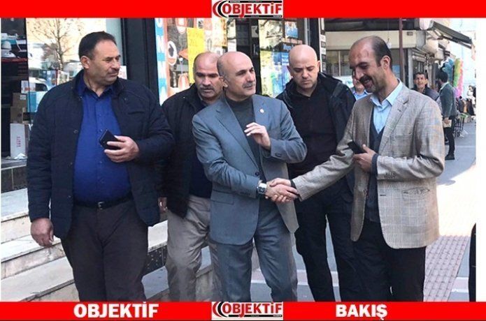 Özdemir esnaf ziyaretnde