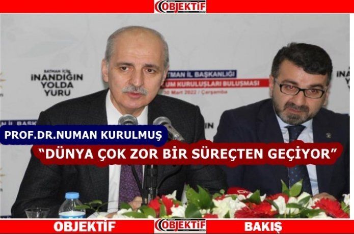 Kurtulmuş Batman'da STK'larla görüştü