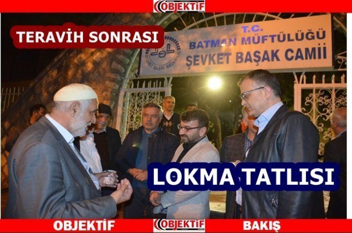 AK Parti lokma dağıttı