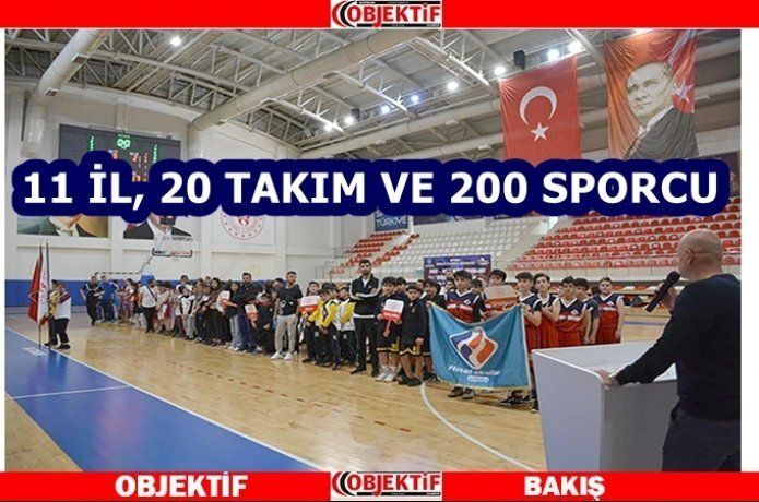 Küçükler basketbol grup müsabakaları başladı