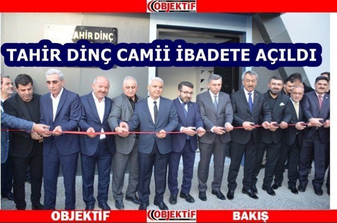 Eğitim ve araştırma hastanesi bahçesinde yapılan cami ibadete açıldı