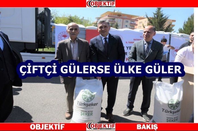 Arıcılara şeker dağıtıldı