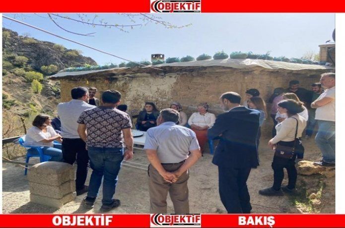 HDP heyeti Gümüşörgü’deydi